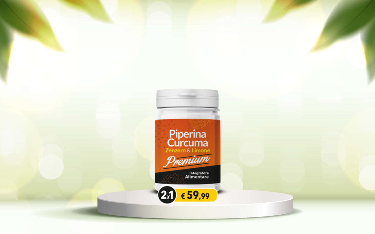 Scopri i benefici di piperina e curcuma premium per intestino e detox naturale