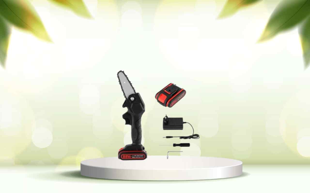 Scopri la mini motosega a batteria e semplifica subito la cura del tuo giardino