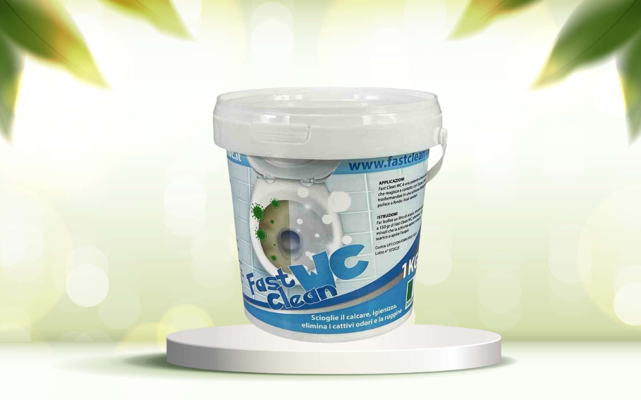 Fast Clear WC: rimuovi calcare e ruggine senza fatica per un bagno sempre splendente